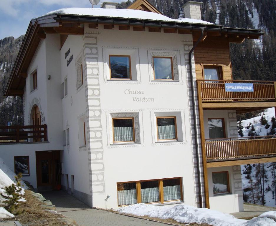 Apartamento Chasa Vaidum Samnaun Exterior foto