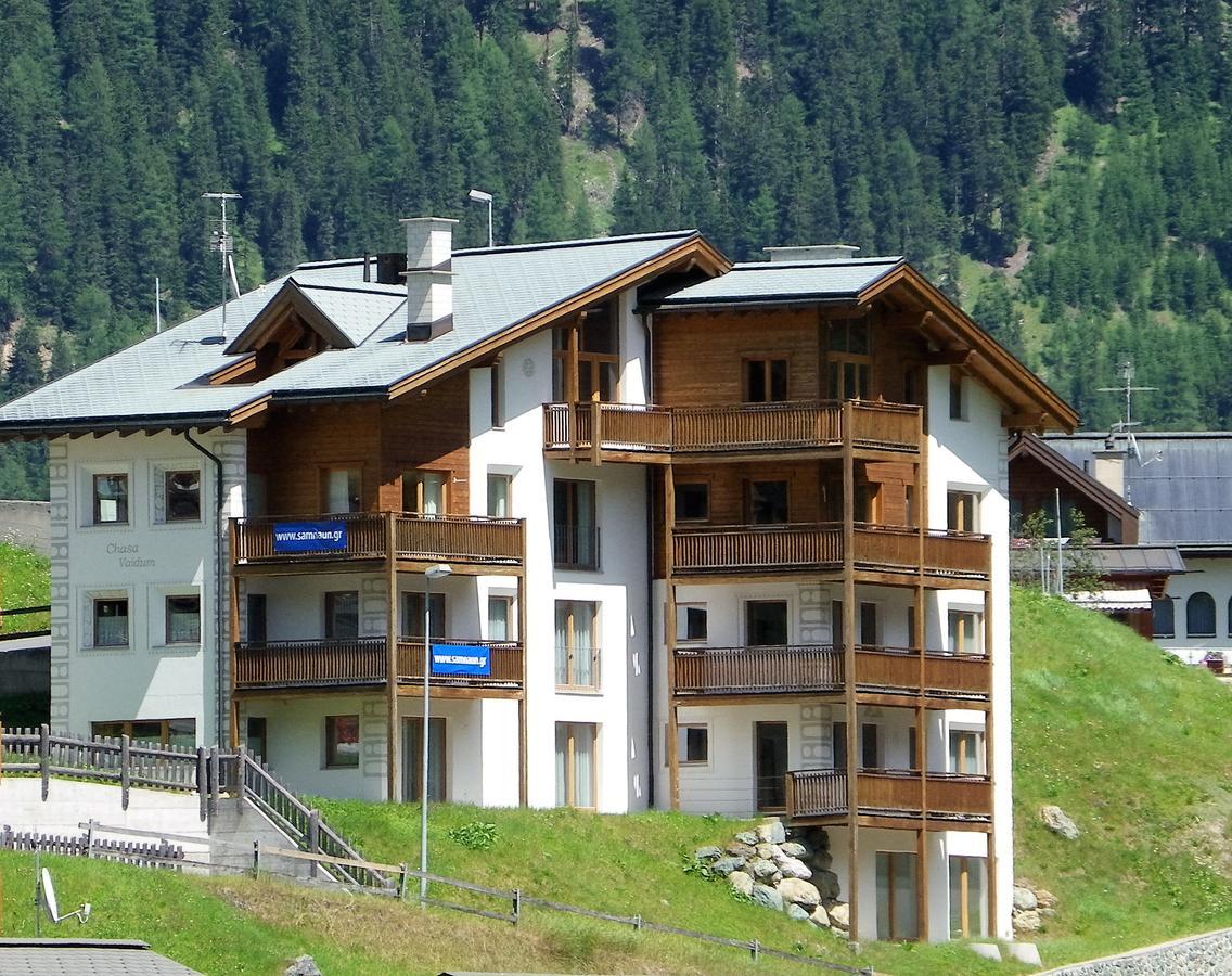 Apartamento Chasa Vaidum Samnaun Habitación foto