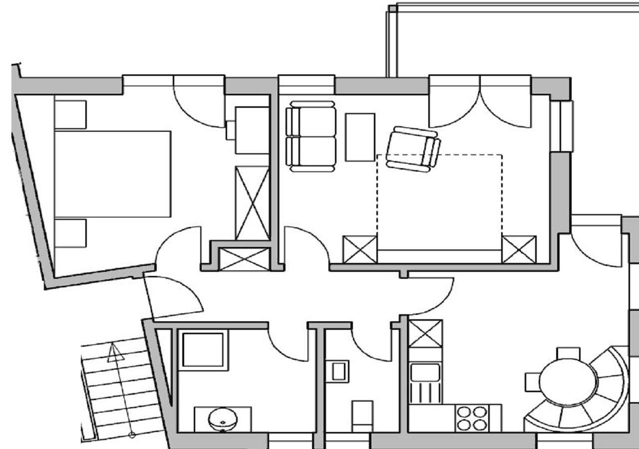 Apartamento Chasa Vaidum Samnaun Exterior foto